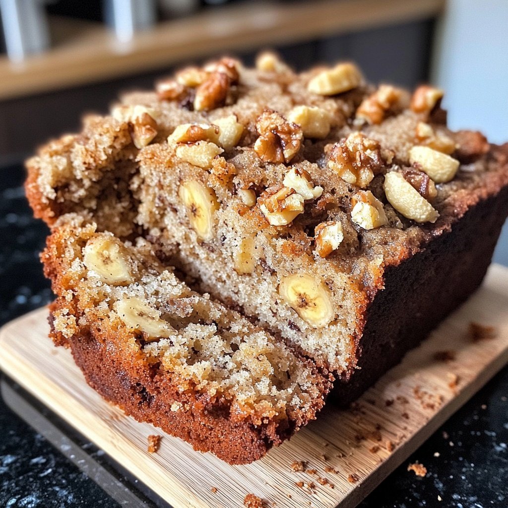 Einfaches Bananenbrot