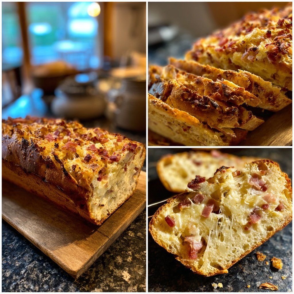 Zupfbrot Mit Speck Würfeln