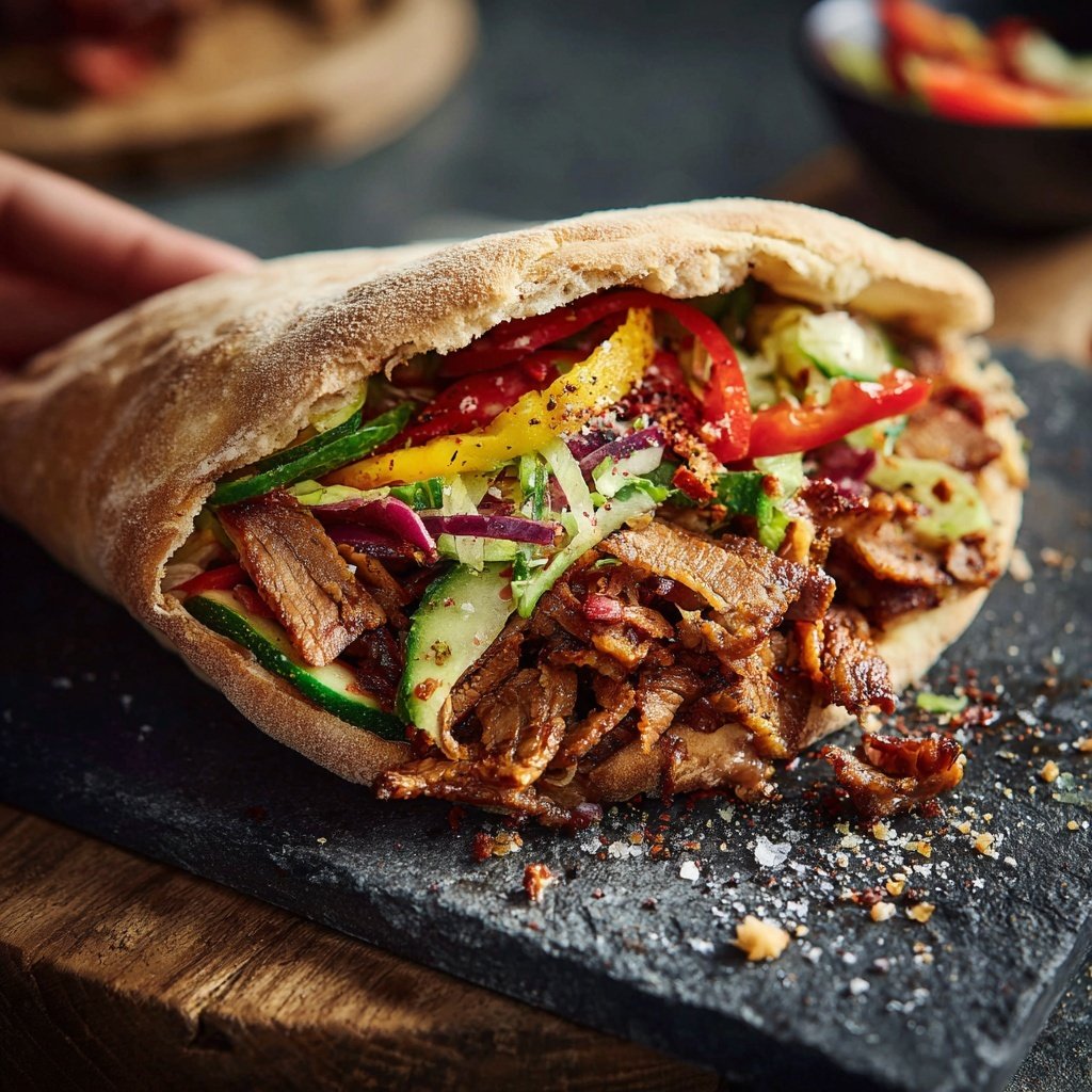 Döner im Fladenbrot