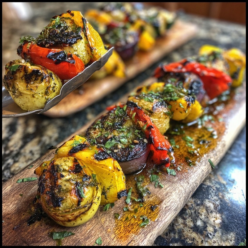 Gegrilltes Gemüse Mit Kräutern