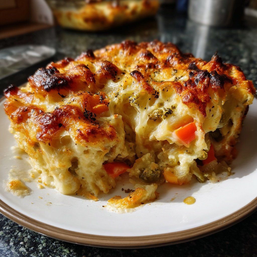 Abendessen mit Auflauf